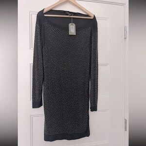 All Saints Helene Sparkle Oversize Dress XS